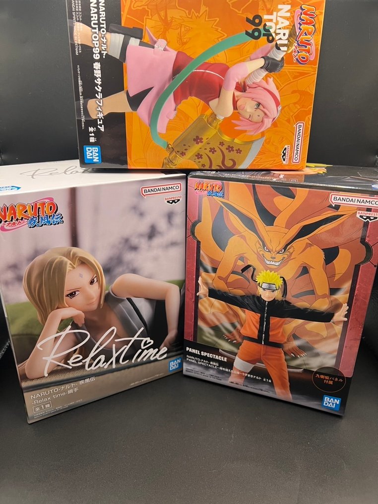 Banpresto - NARUTO - 3 - NARUTO Shippuden Series - 3 Figures #1.0