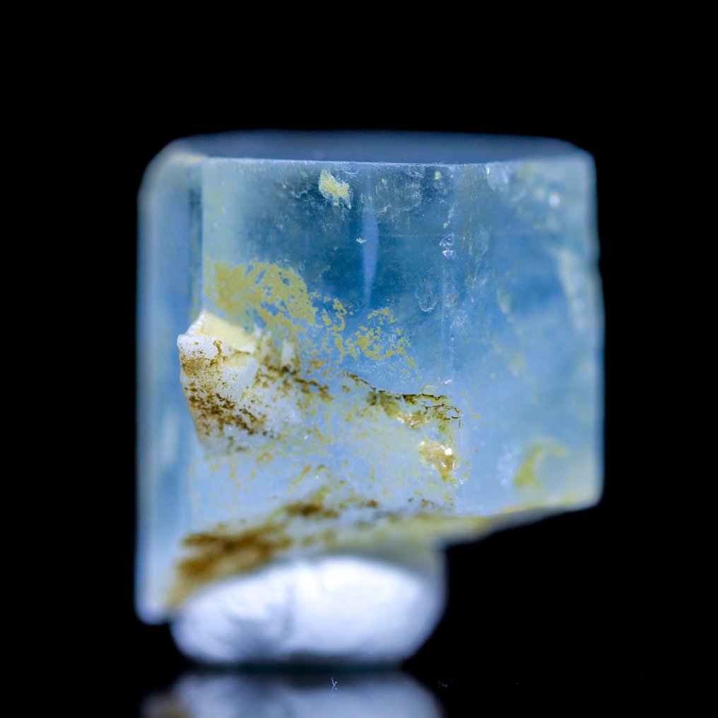 Μνημειακός κρύσταλλος ακουαμαρίνα 59,85 καρατίων • Πιστοποιημένο επιπέδου μουσείου - Ύψος: 20 mm - Πλάτος: 19 mm- 11.97 g - (1) #1.0