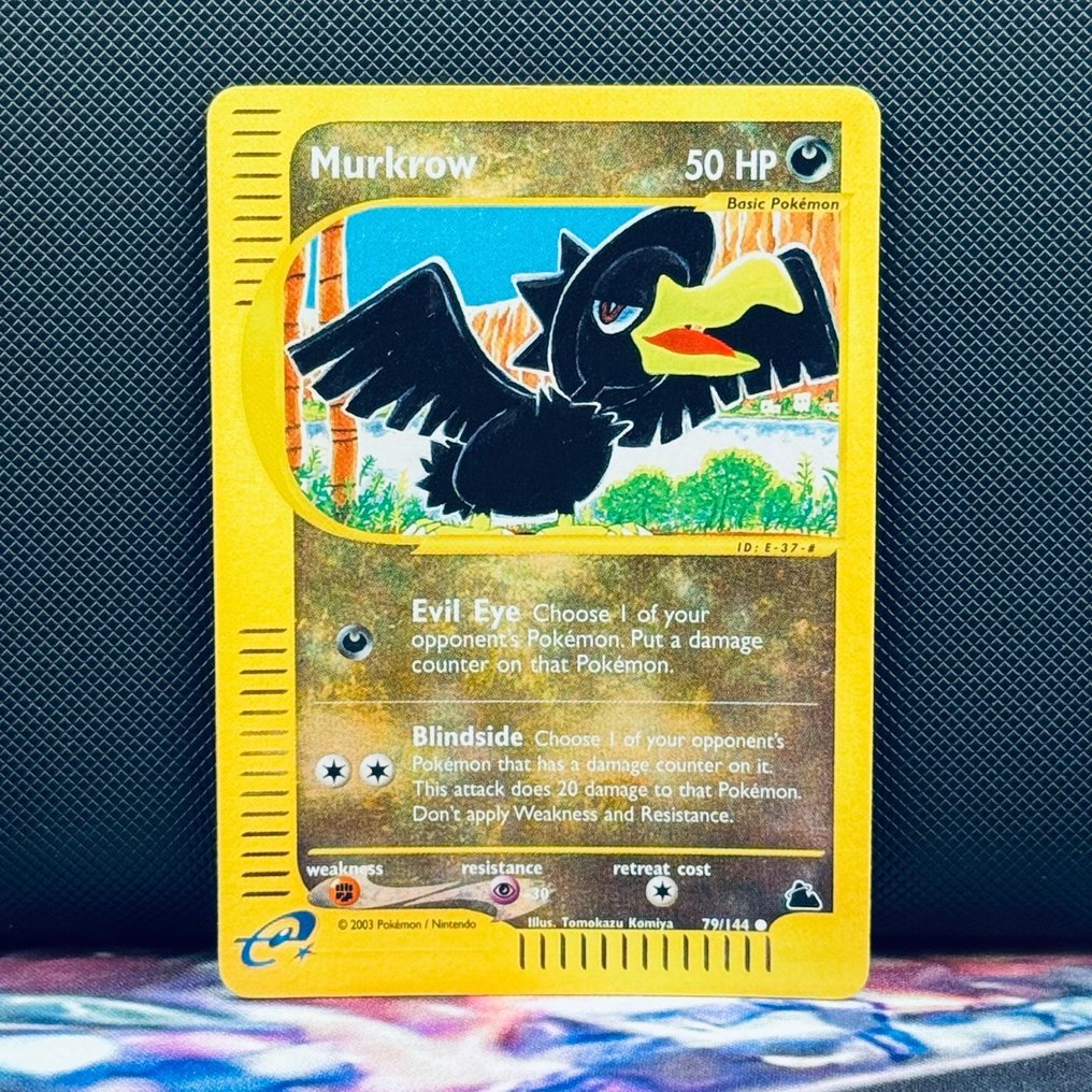Pokémon Card - Murkrow reverse holo 79 - Pokémon #1.0