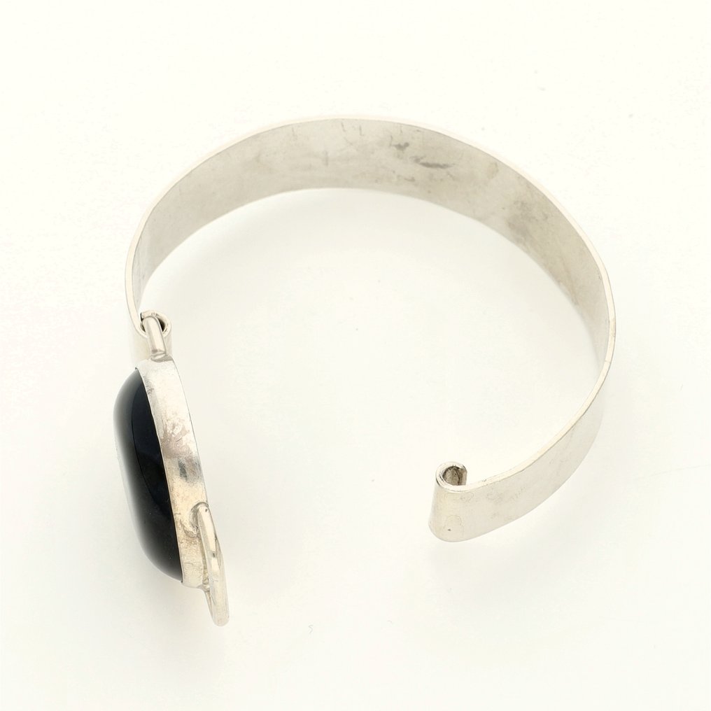 Senza prezzo di riserva - Bracciale Argento - Onyx #2.1