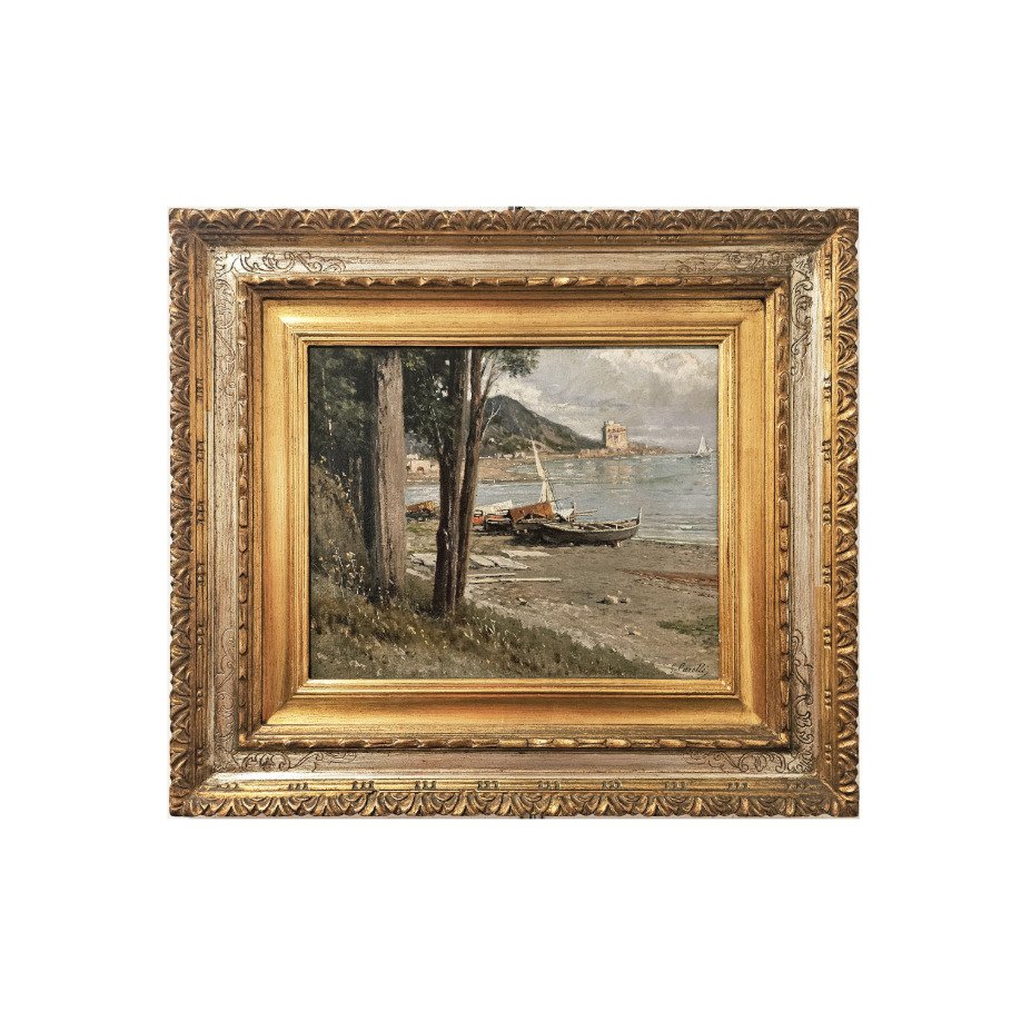 Giuseppe Carelli (1858-1921) - Scorcio di Maiori #1.0