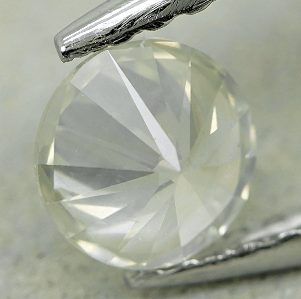 Sans prix de réserve - 1 pcs Diamant  (Naturelle)  - 0.46 ct - Rond - I1 - Gem Report Antwerp (GRA) #2.1