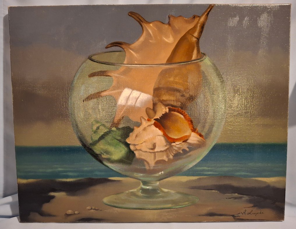 Frans Luyckx (1923-1997) - Stilleven met schelpen #1.0