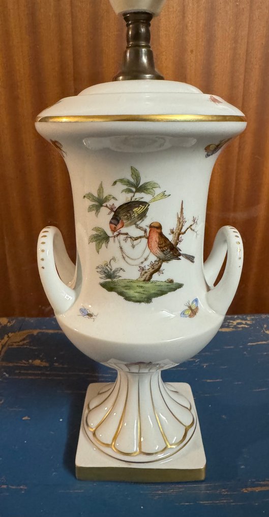 Herend Rothchild Bird - Επιτραπέζιο φωτιστικό - Πορσελάνη #1.0