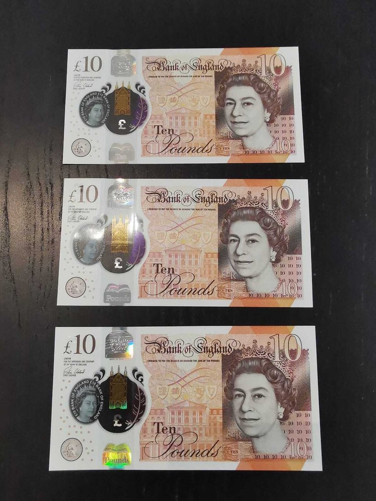 Marea Britanie. - 8 Banknotes - Various Dates (Fără preț de rezervă) #3.2