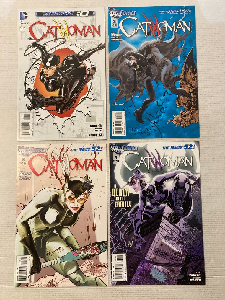 Catwoman (2011 Series) 17 comics in range  # 0 to 44 + Annual + (2018) 6 comics in range # 4 to 15 - No Reserve Price! - 23 Comic collection - First edition - 2011/2019 #1.0