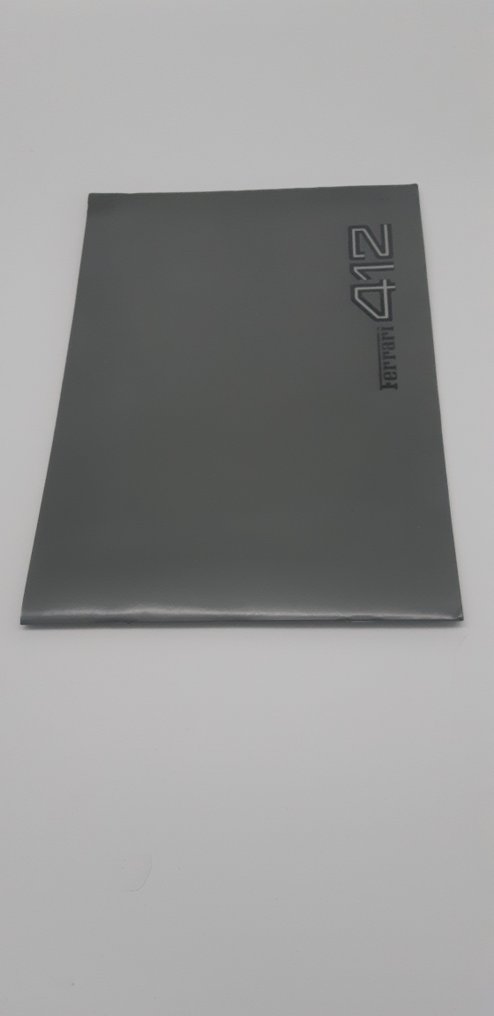 Ferrari 412 - Brochure - 1985-1985 #1.0