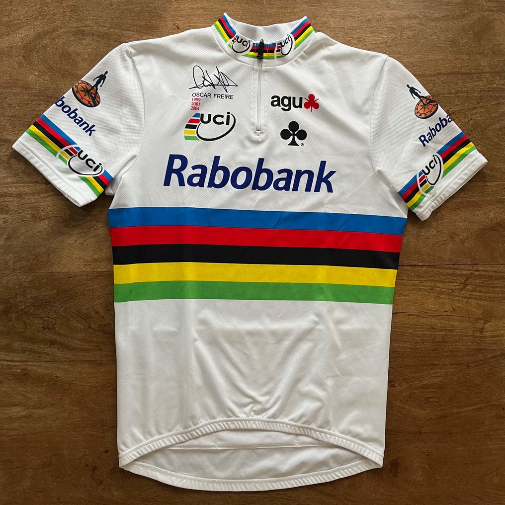 Rabobank - 自行车 - Oscar Freire - 2004 - 骑行运动衫 #1.0