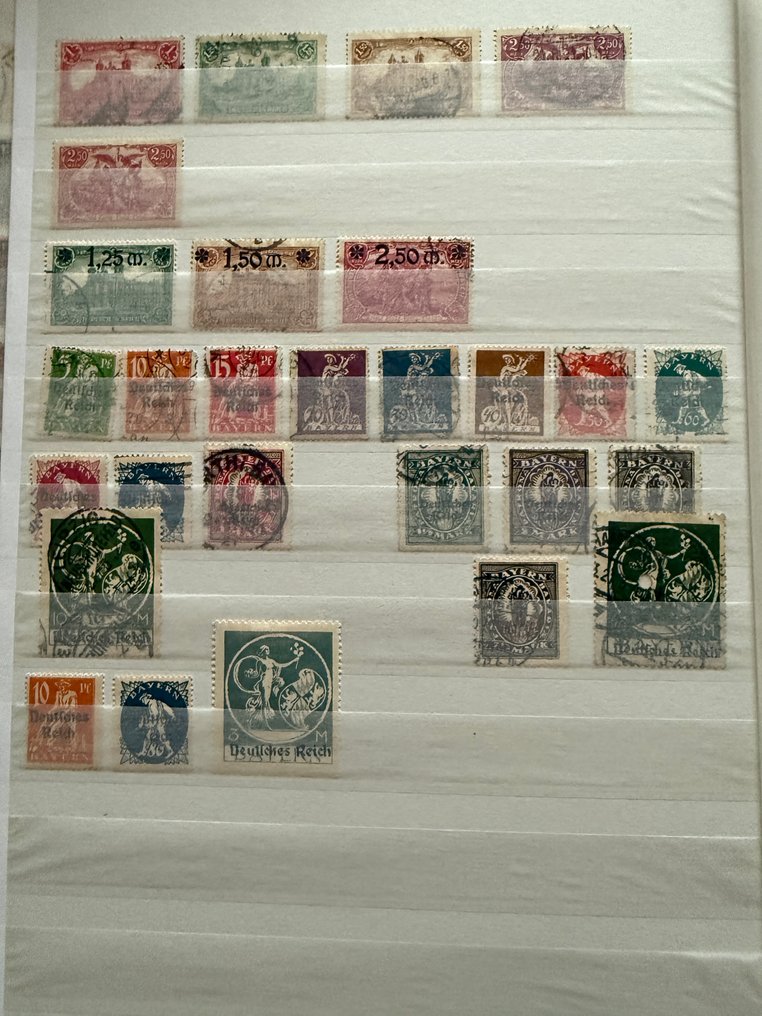 德意志帝國 1872/1945 - 收藏在一本库存簿 #3.2