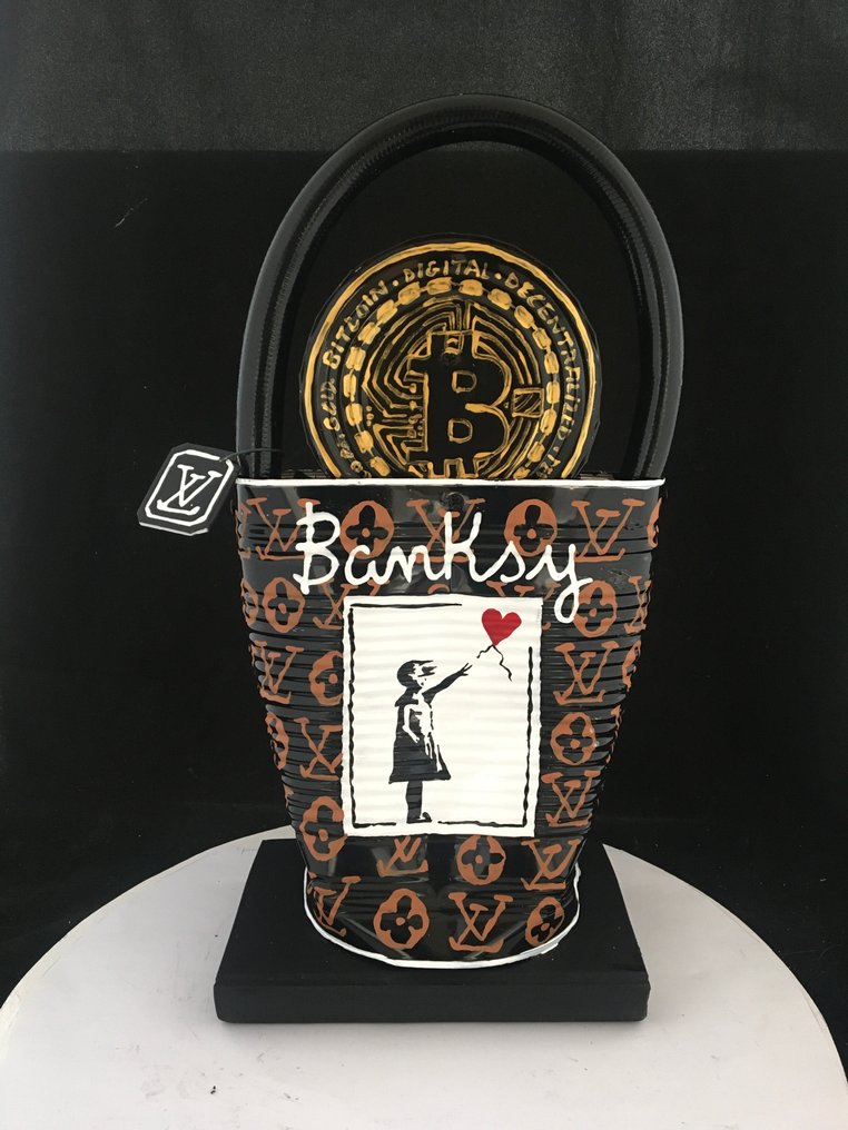 Norman Gekko - BANKSY Louis Vuitton Bitcoin #1.0
