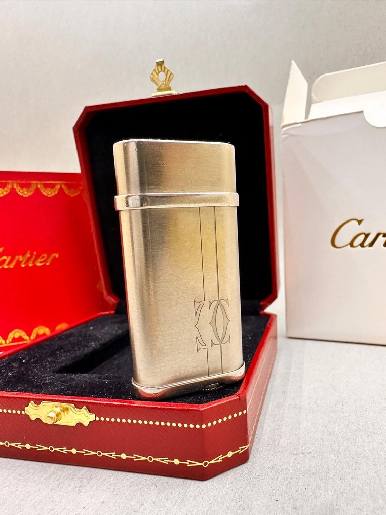 Cartier - pasha lighter - 打火机 - 镀铂金 #3.2
