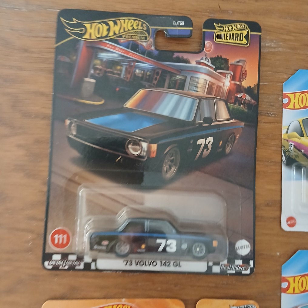 Hot Wheels 1:64 - Αυτοκίνητο μοντελισμού  (13) - '73 VOLVO 142 GL - Μικτό σύνολο #1.0