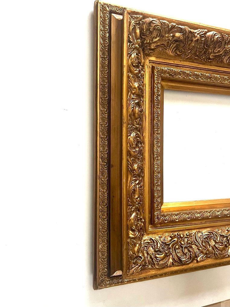 Frame  - Gold plated - Richly decorated #4.3