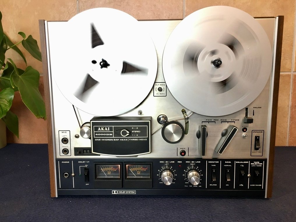 Akai - 4000-DB Dolby - 4 track Magnetofon cu două bobine de 18 cm #3.2