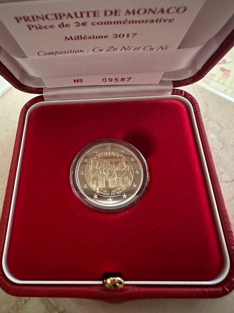 Monaco. 2 Euro 2017 "Carabiniers" Proof #3.2