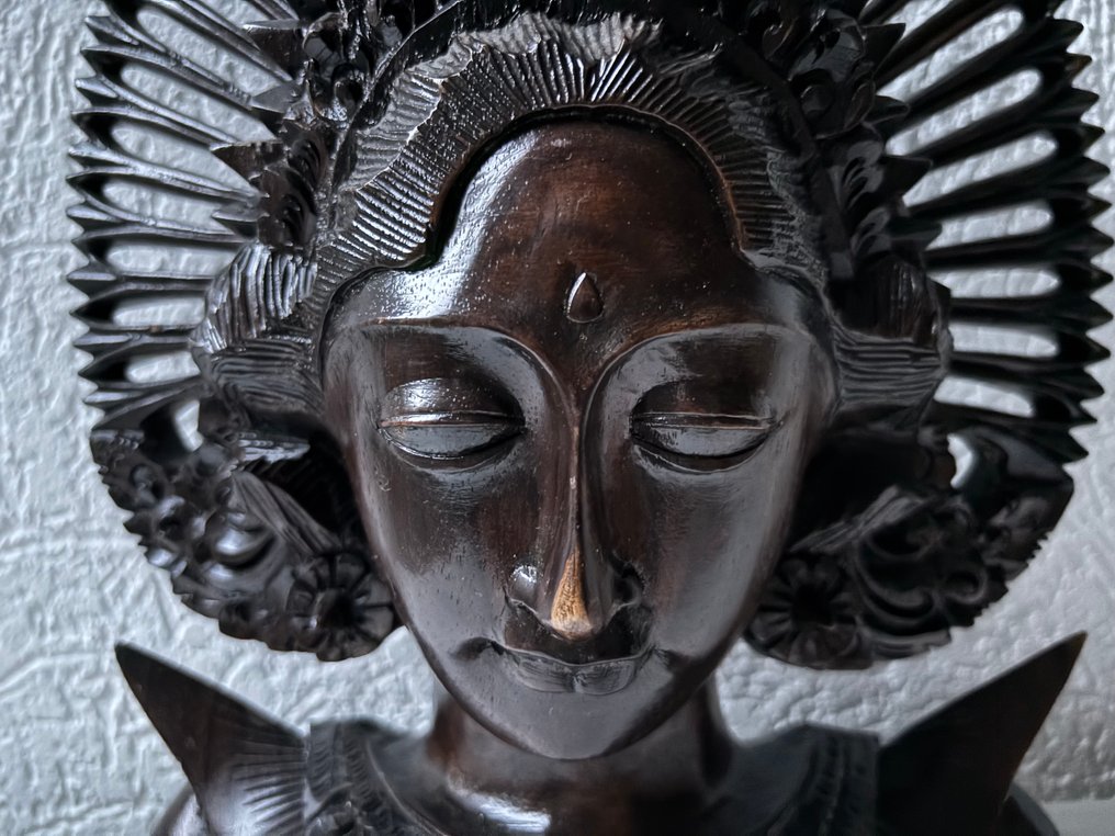 Large unique handcrafted Balinese bust - Προτομή - Ινδονησία  (χωρίς τιμή ασφαλείας) #3.2