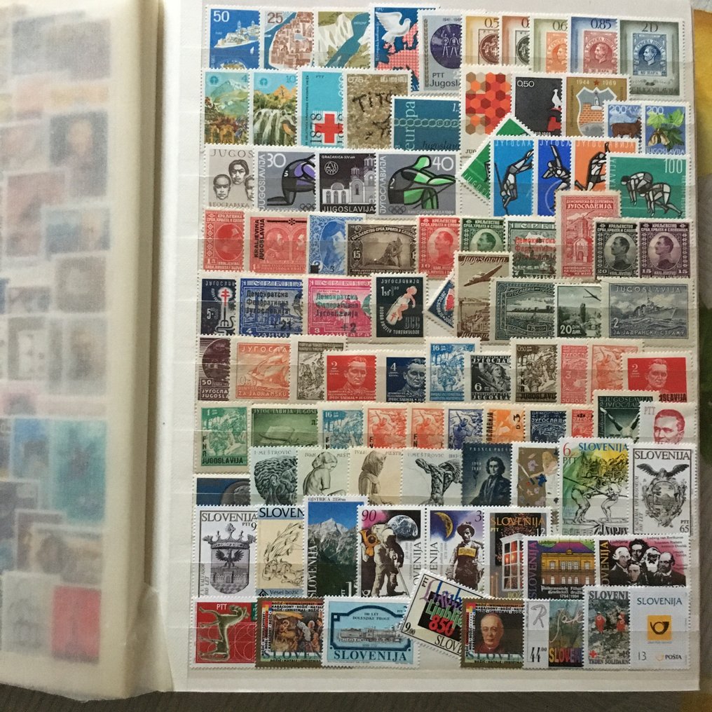 欧洲  - 欧洲国家邮票新旧收藏，包括意大利1945-1974年的使用邮票 #4.3