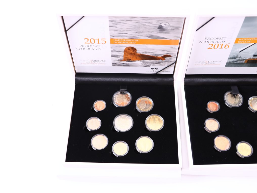 Nederland. Proof Set 2015/2016 (2 sets) (Zonder minimumprijs) #1.0