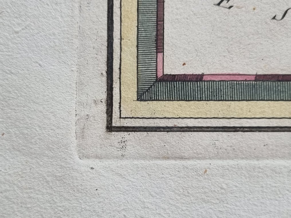 Rusia - Hartă Rusia în Europa, Laponia rusă; incisa da Giovanni Maria Cassini a Roma nel 1796 - "Governi di Olonechoi, Carelia, Bielozero, ed'Ingria nell'Impero della Russia in Europa [...]" - 1796 #1.0