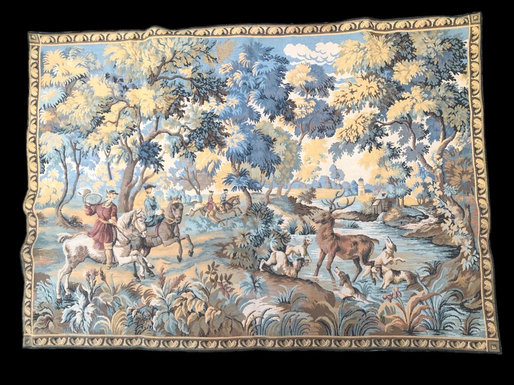 Κυνηγετική σκηνή με άλογα - Ταπετσαρία  - 105 cm - 145 cm #1.0