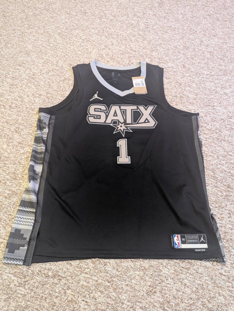 San Antonio Spurs - 國家籃球協會 - Wembanyama - 籃球運動衫 #1.0