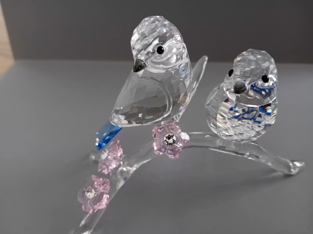 Swarovski - Αγαλματίδιο - Blue Tits - 5004727 - Box - Κρύσταλλο #1.0