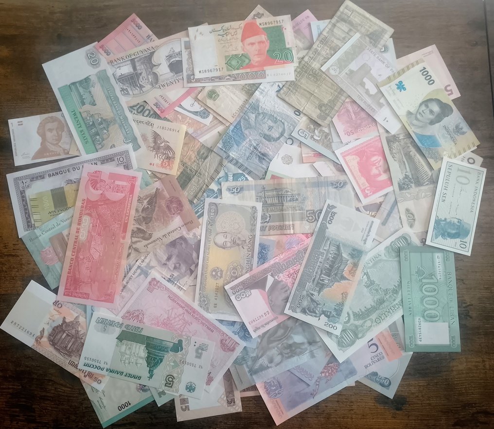 世界各地的硬币和钞票. Desde 1900 a la actualidad (65 items) #2.1