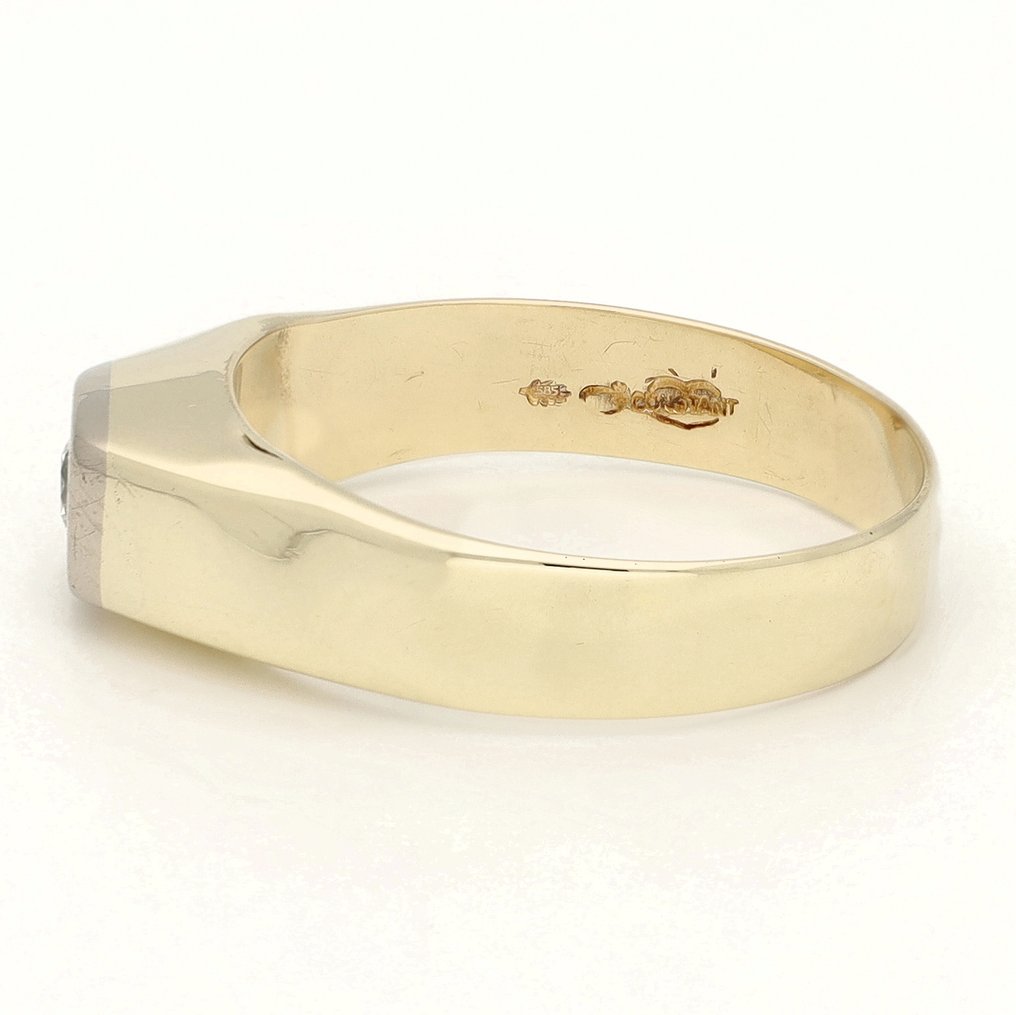 Sormus - 14 kt. Keltakulta Timantti (Luonnollinen)  #2.1