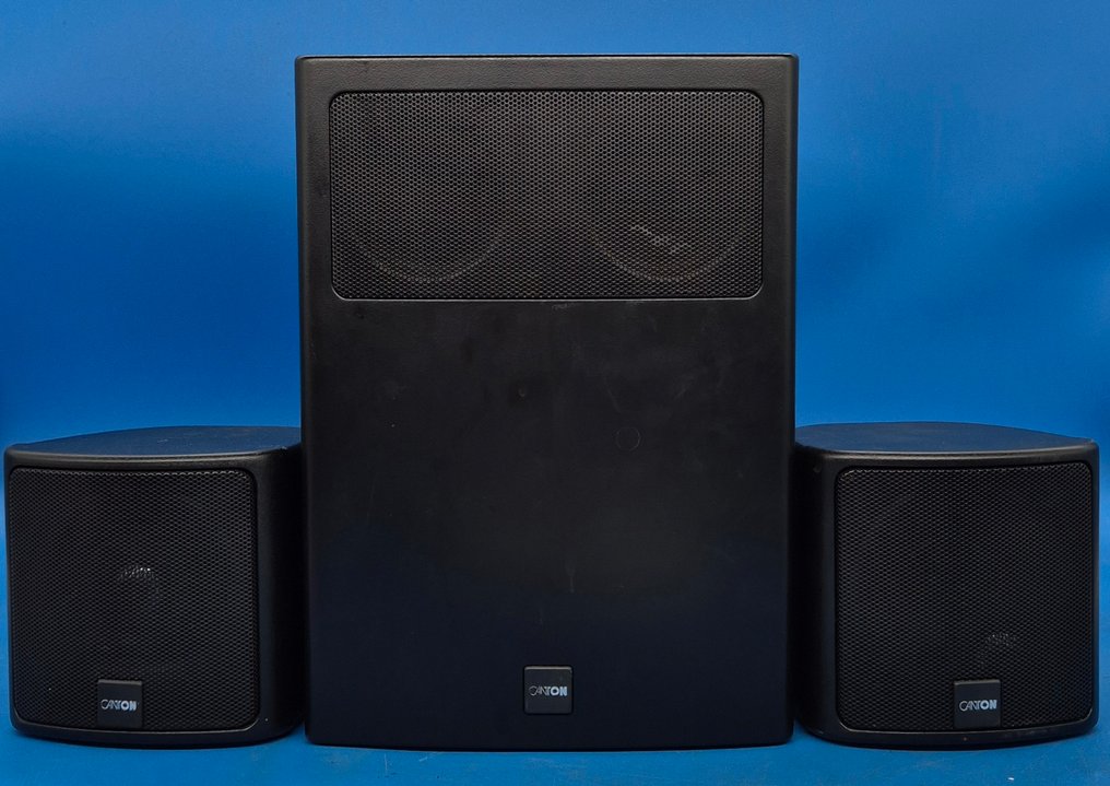 Canton - Fonissimo – Subwoofer con altoparlanti satellitari, Made in Germany Set di casse acustiche #1.0