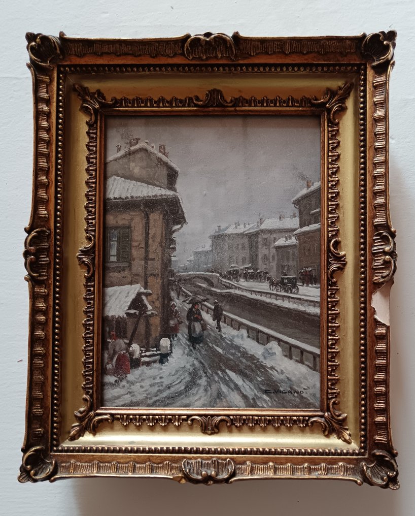 Giuseppe Vigano (1910-?) - Vecchia Milano #4.3