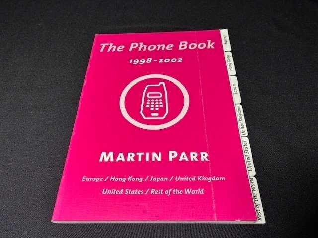 SIGNED; Martin Parr - The Phone Book. 1998-2002 (RED EDITION, VERY FRESH COPY) - 2002 #1.0