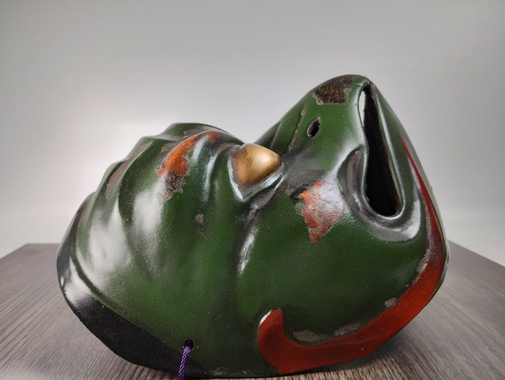 日本能乐面具 - 木 - Korobase 崑崙八仙 签名 (没有保留价) #2.1