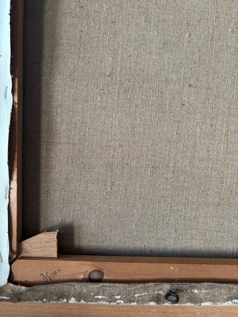 Maarten Huisman (XX) - Dorpsgezicht met kerk #4.3