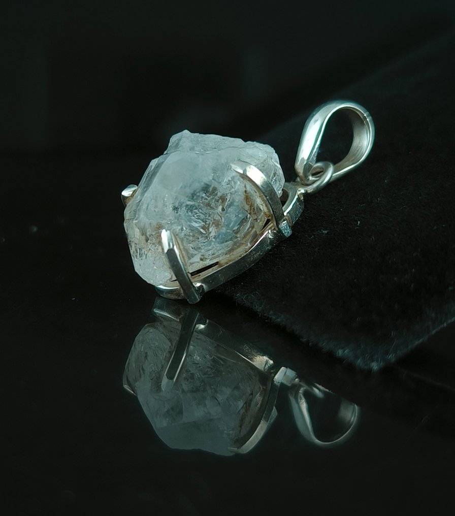 Silber - Anhänger - Herkimer-Diamant #2.1