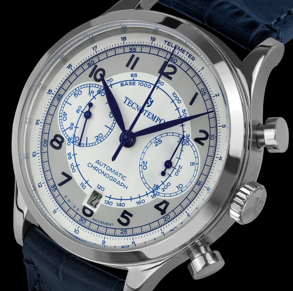 Tecnotempo - Automatic Chronograph - "TelemetriX" - Swiss Movt - Limited Edition - χωρίς τιμή ασφαλείας - TT.TL.W - Άνδρες - 2020+ #1.0