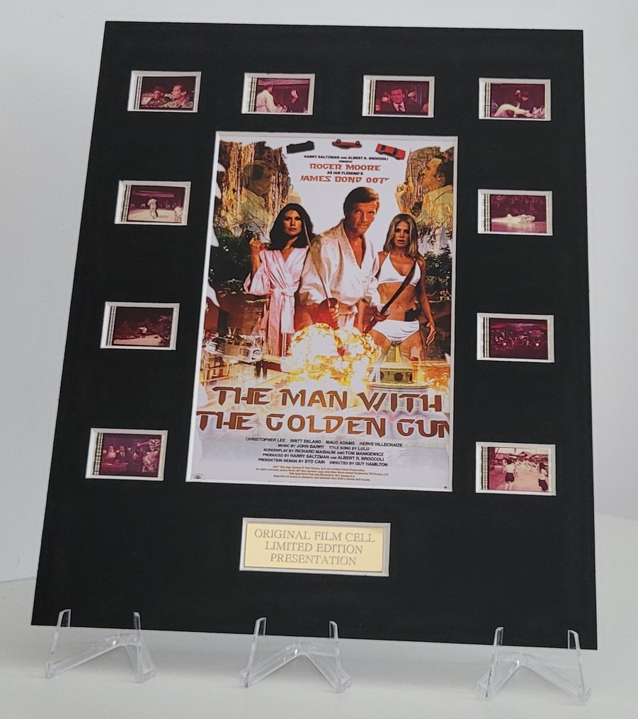 James Bond 007: The Man with the Golden Gun - Framed Film Cell Display with COA #1.0