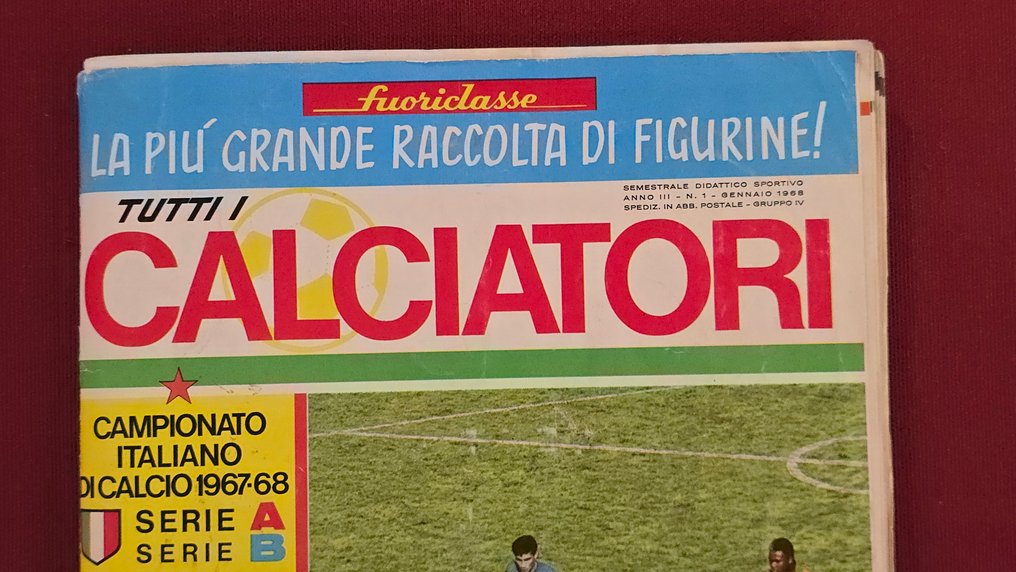 1967/68 Mira Tutti i Calciatori - 1 不完整專輯 - Good (GD) #1.0