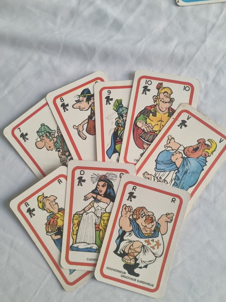 Asterix - Jeu de cartes Leaf bubble gum - La bataille d'Astérix - 1 korttipeli - 1972 #4.3