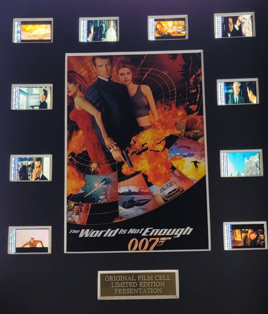 James Bond 007: The World is Not Enough - Framed Film Cell Display with COA #1.0