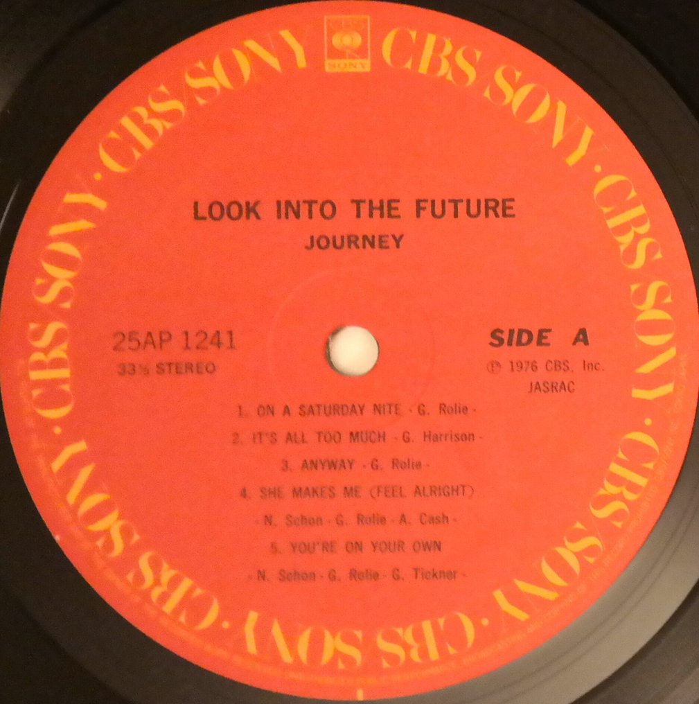 Journey - Look Into The Future / Special Japan Collectors Version - LP - Wydanie japońskie - 1978 #3.2