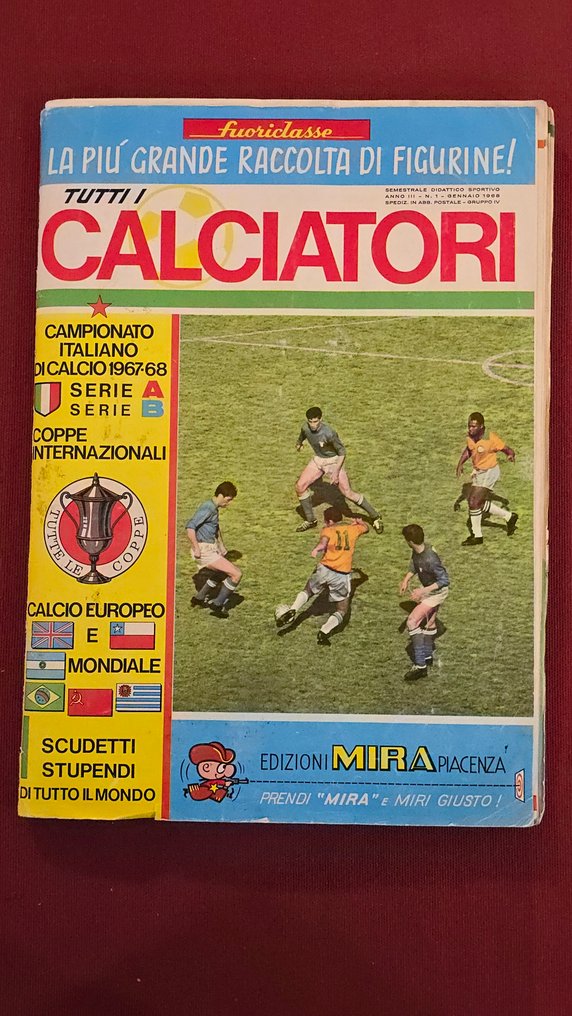 1967/68 Mira Tutti i Calciatori - 1 不完整專輯 - Good (GD) #1.0