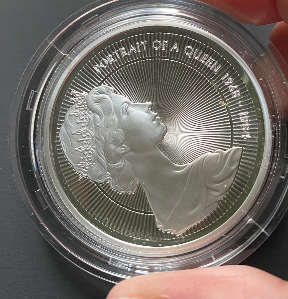 United Kingdom. 5 Pounds 2026 Portrait of Queen Elizabeth II second Effigy, Silver Proof  (No reserve price) #2.1