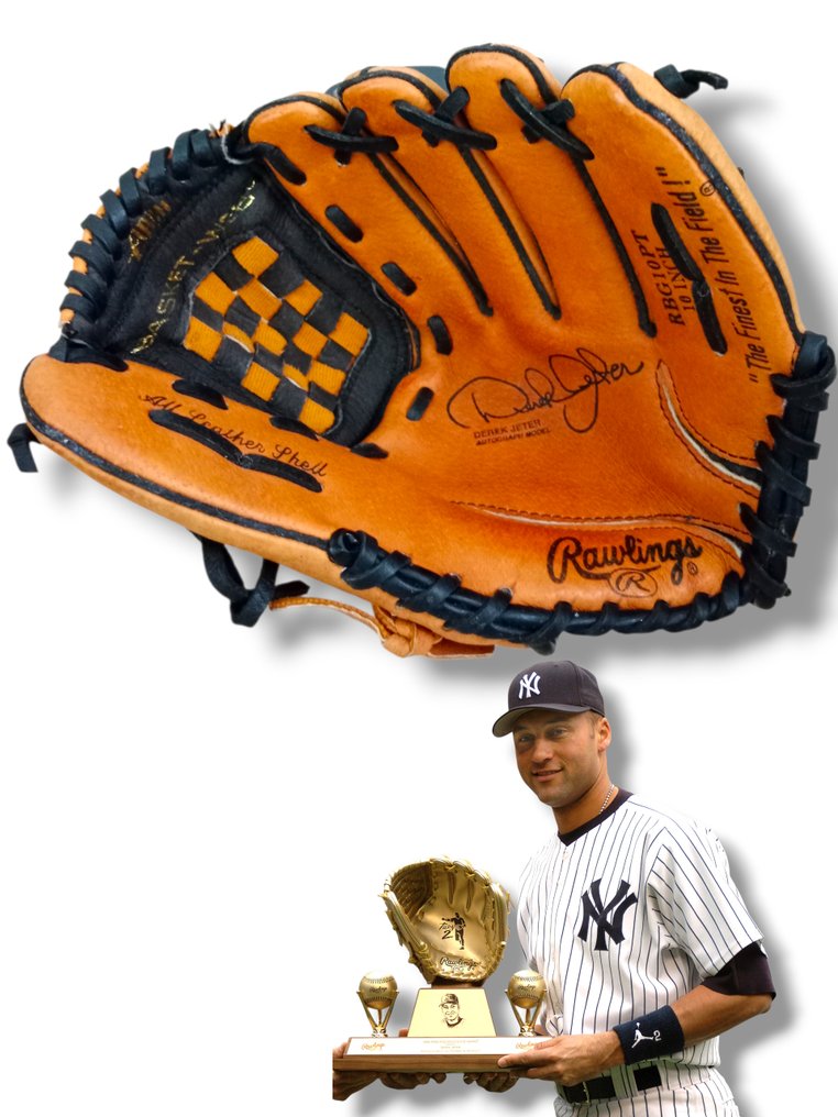 New York Yankees - MLS - Derek Jeter - 1999 - 运动手套 #1.0