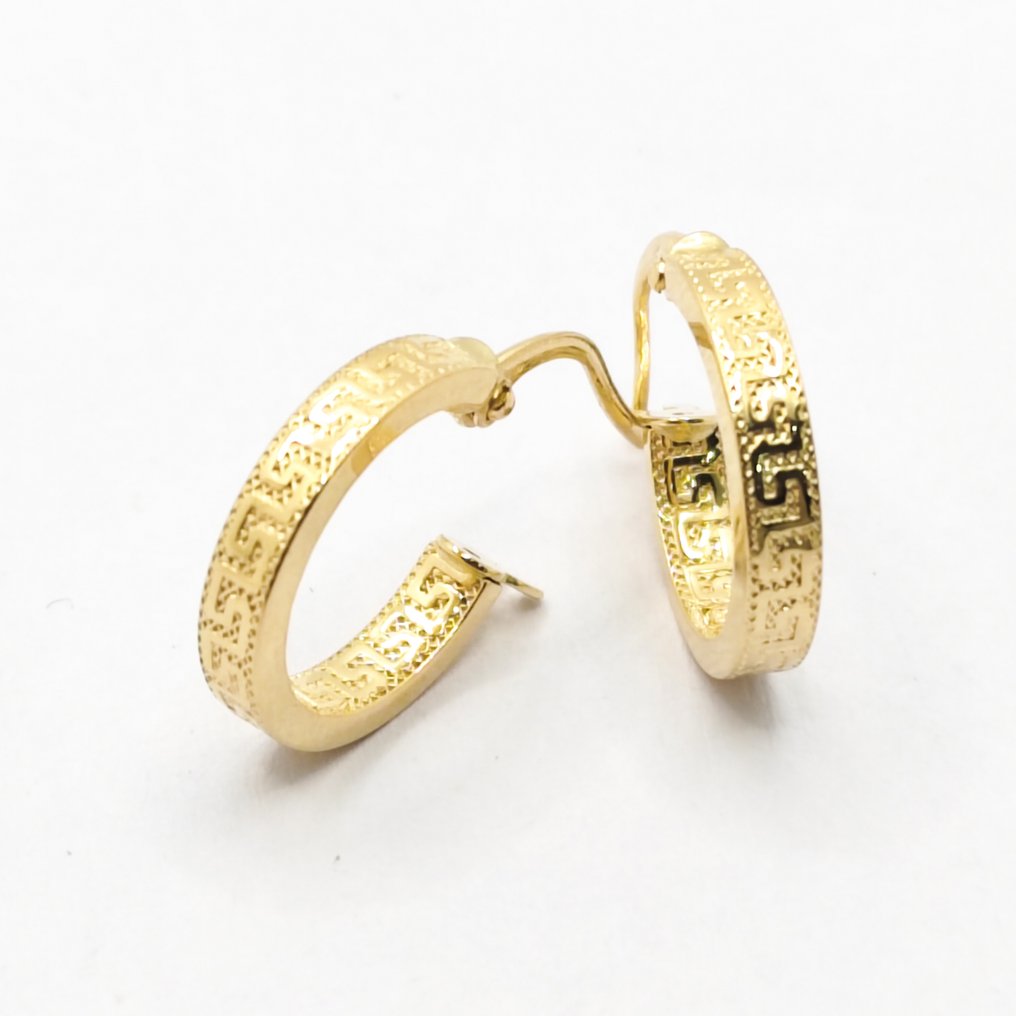 No reserve price - Earrings - 18 kt. Yellow gold #1.0