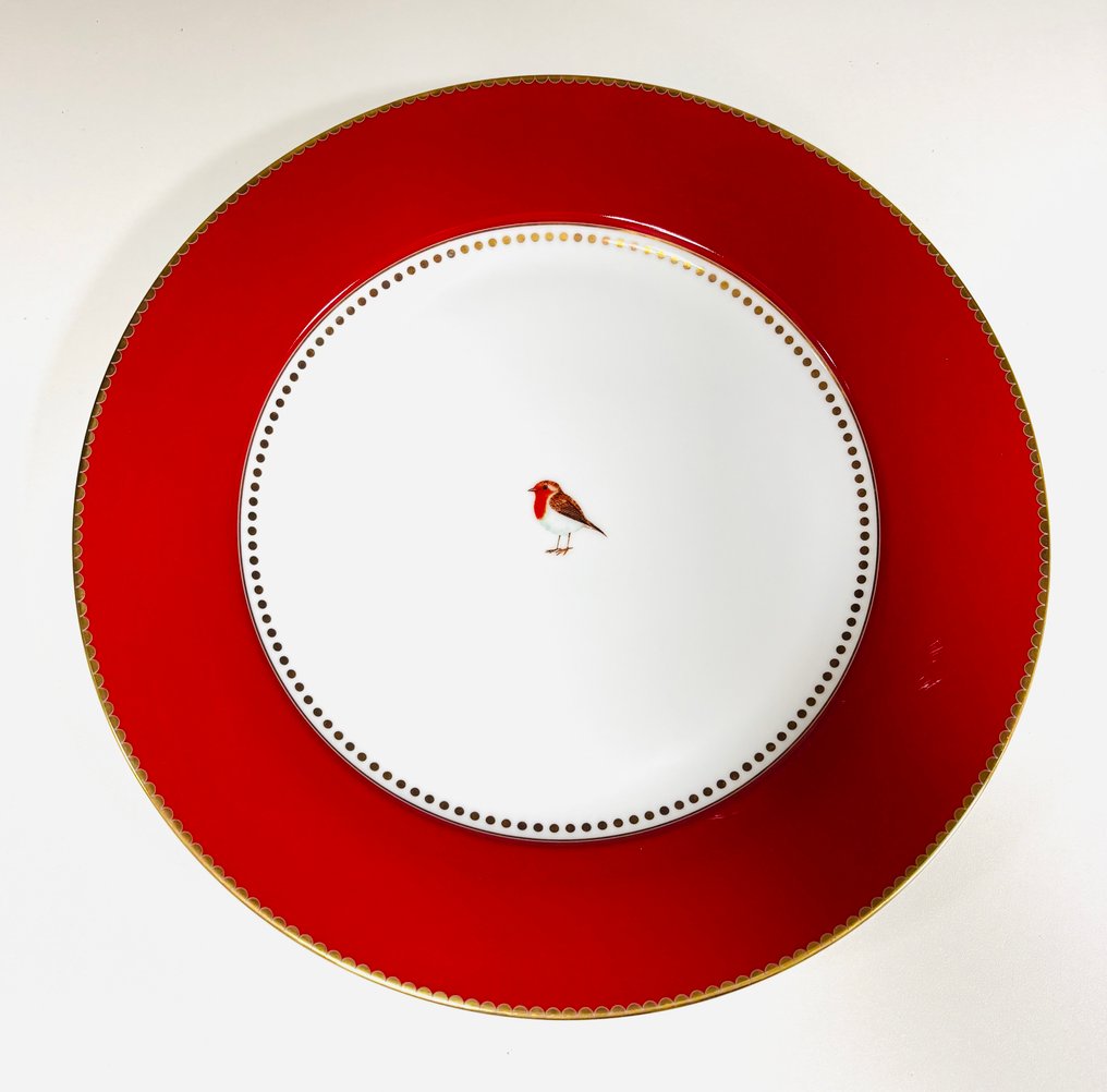 Pip Studio - Σετ δείπνου (8) - Πορσελάνη - Ερωτευμένα πουλιά #4.3