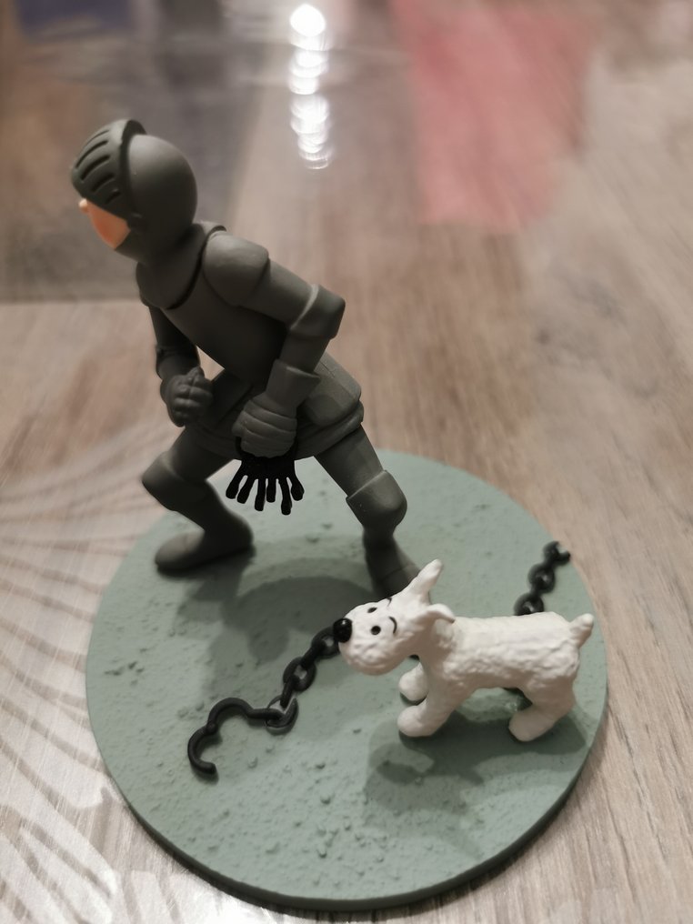 Diorama Moulinsart - Tintin armure - Statuetta - Plastica #3.2