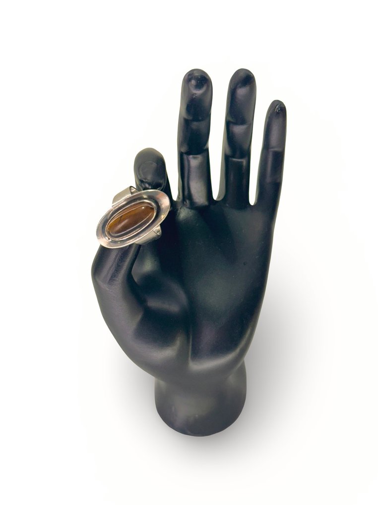 Niels Erik From - Krysoberyl - Sterling sølv - Ring #4.3