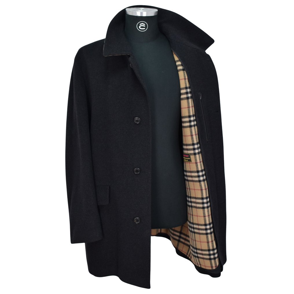 Burberry London Virgin Wool & Cashmere With Removable Nova Check Lining - 外套 #1.0