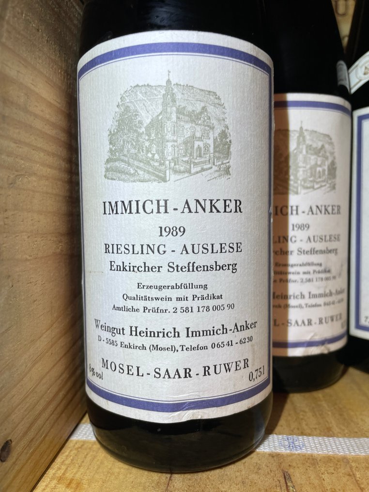 1989 Immich-Anker Riesling - Mosel Auslese, Spätlese - 5 Pullot (0.7 L) #2.1