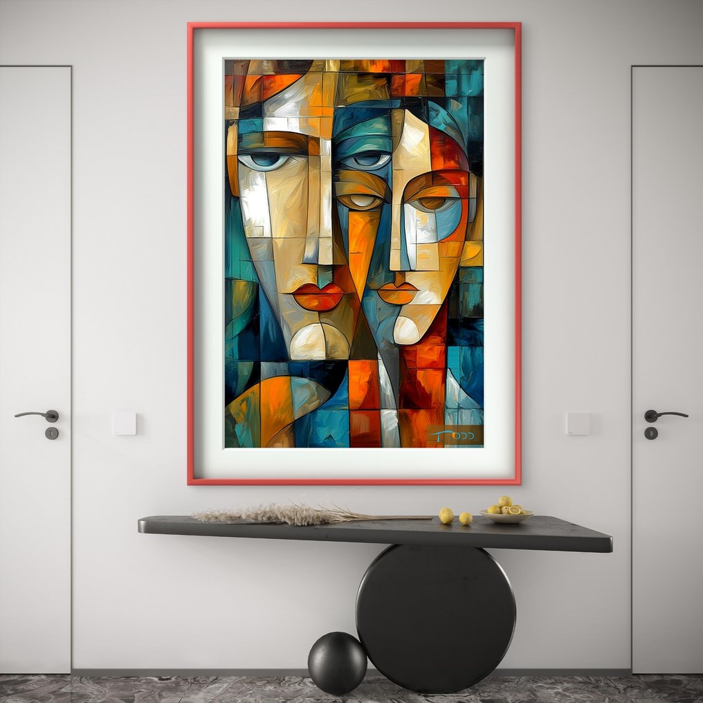 Mrs Art Prime - "The Cubism Masterpiece in Picasso Style" #1.0